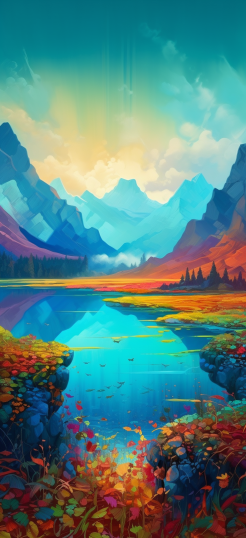 2248x1080美图v7手机自带壁纸（10）